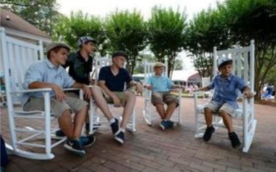 Troutman Rocking Chairs Greet U.S. Open Visitors
